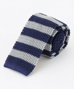 【J.PRESS KNIT TIE COLLECTION】ボーダー ニットネクタイ