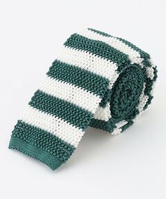 【J.PRESS KNIT TIE COLLECTION】ボーダー ニットネクタイ