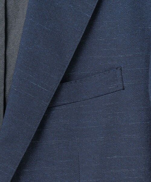 J.PRESS / ジェイプレス テーラードジャケット | 感動！？上品な見た目に着心地抜群なセットアップ【MECHANICAL】【超軽量 / 清涼感 / 洗える】 ハイパワーストレッチ リネンルックジャケット | 詳細21