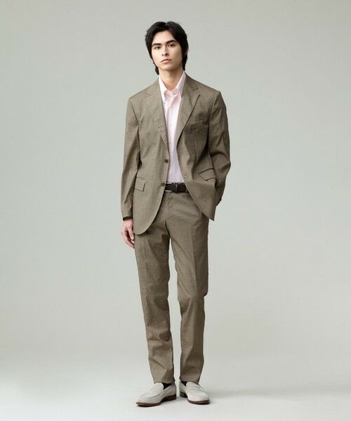 J.PRESS / ジェイプレス テーラードジャケット | 感動！？上品な見た目に着心地抜群なセットアップ【MECHANICAL】【超軽量 / 清涼感 / 洗える】 ハイパワーストレッチ リネンルックジャケット | 詳細26