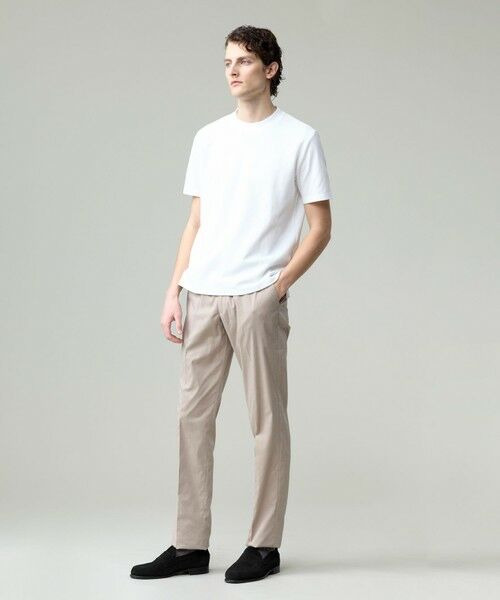 J.PRESS / ジェイプレス カットソー | 汗ばむ夏の最適解Tシャツ【UVカット / 接触冷感 】【J.PRESS PREMIUM JERSEY】無地コットン Tシャツ | 詳細3