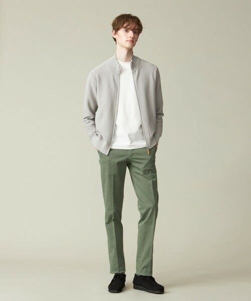 J.PRESS / ジェイプレス カットソー | 汗ばむ夏の最適解Tシャツ【UVカット / 接触冷感 】【J.PRESS PREMIUM JERSEY】無地コットン Tシャツ | 詳細5