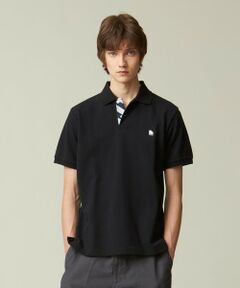 【Pennant Label】Garment Dyed Polo Shirt / Bulldog （ポロシャツ 