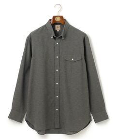 【KING SIZE】【HYBRID LINEN】ボタンダウンシャツ