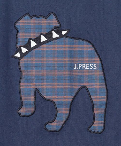J.PRESS / ジェイプレス カットソー | 【UNISEX】ファブリックワッペンブルドックTシャツ | 詳細17