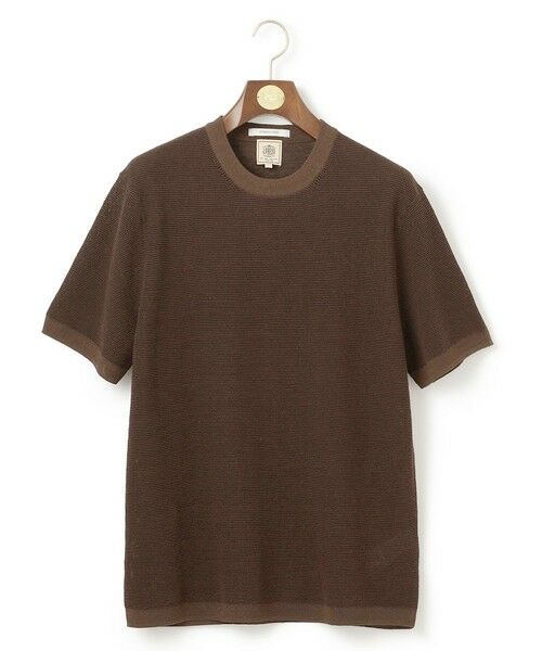 J.PRESS / ジェイプレス カットソー | 【ビジネスインナー推奨】【HYBRID LINEN】ニットTシャツ | 詳細8