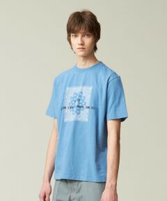 ペイズリーバンダナプリントTシャツ