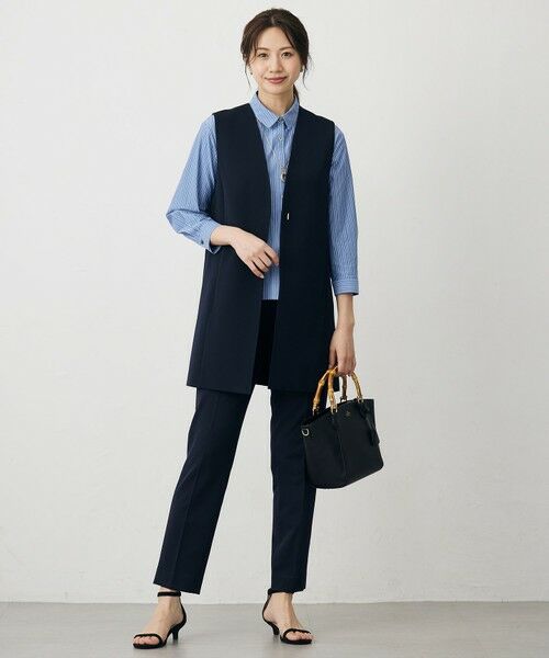 J.PRESS / ジェイプレス その他パンツ | T/Rアルガンシルク テーパード パンツ | 詳細21