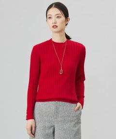 【洗える】KNIT BASIC クルーネック ニット