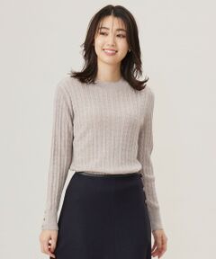 【洗える】KNIT BASIC クルーネック ニット