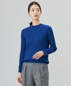 【洗える】KNIT BASIC クルーネック ニット