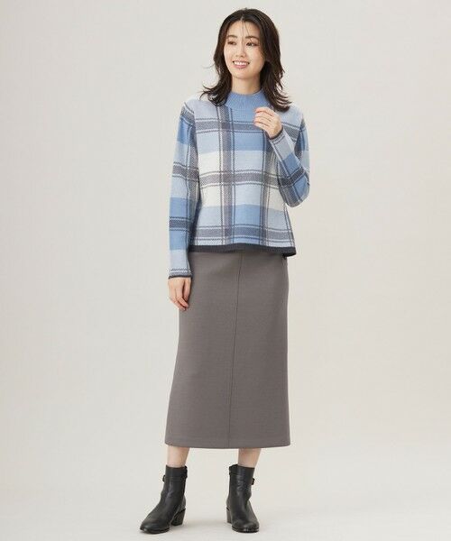 J.PRESS / ジェイプレス ニット・セーター | 【洗える】WOOLY STRETCH PLAID ニット | 詳細5