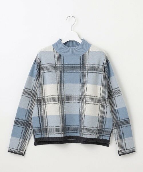 J.PRESS / ジェイプレス ニット・セーター | 【洗える】WOOLY STRETCH PLAID ニット | 詳細7