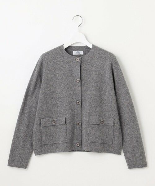 J.PRESS / ジェイプレス カーディガン・ボレロ | 【WEB限定・洗える】WORSTED WOOL クルーネック カーディガン | 詳細4