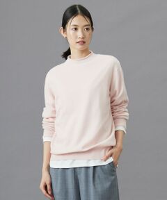 【洗える】CASHMERE BLEND スタンドカラー ニット