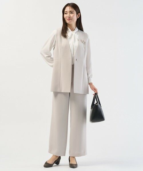 J.PRESS / ジェイプレス その他パンツ | 【セットアップ対応】セラテリーダブルクロス セミワイド パンツ | 詳細13