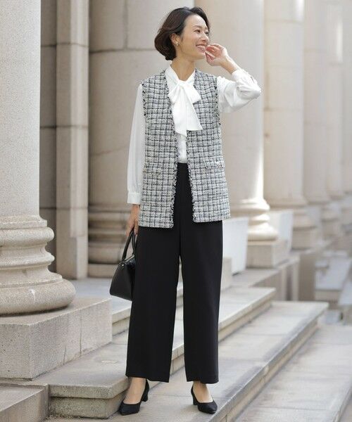 J.PRESS / ジェイプレス その他パンツ | 【セットアップ対応】セラテリーダブルクロス セミワイド パンツ | 詳細17