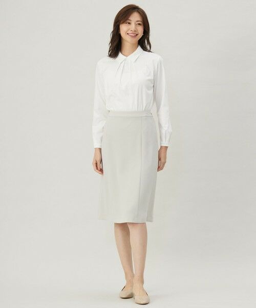J.PRESS / ジェイプレス ミニ・ひざ丈スカート | 【セットアップ対応・洗える】セラテリーダブルクロス フレアー スカート | 詳細12