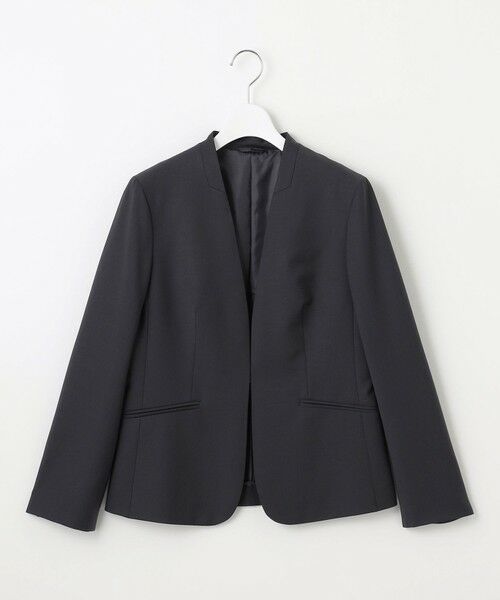 J.PRESS / ジェイプレス ノーカラージャケット | 【セットアップ対応】BAHARIYE SOLID ノーカラー ジャケット | 詳細14