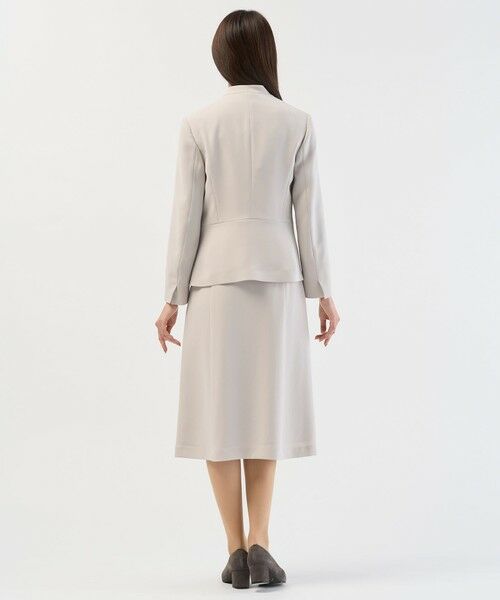 J.PRESS / ジェイプレス ノーカラージャケット | 【セットアップ対応】セラテリーダブルクロス ノーカラー ジャケット | 詳細17