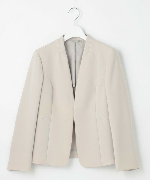 J.PRESS / ジェイプレス ノーカラージャケット | 【セットアップ対応】セラテリーダブルクロス ノーカラー ジャケット | 詳細22