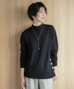 【WEB限定カラーあり・洗える】CLEAR WOOL BLEND ニット