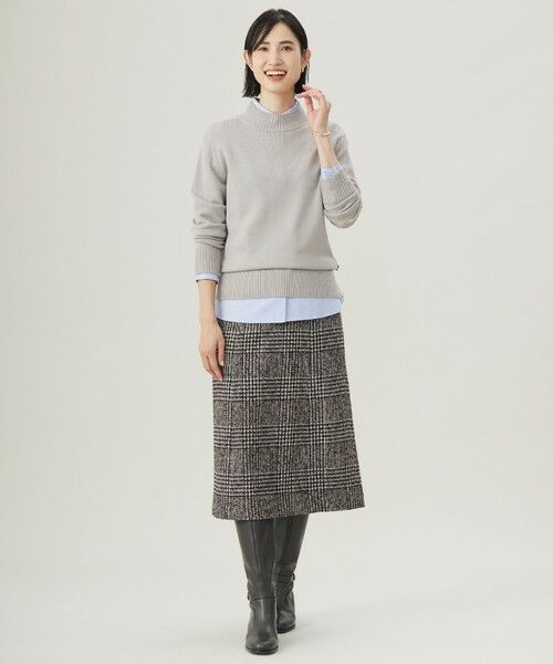 J.PRESS / ジェイプレス ニット・セーター | 【WEB限定カラーあり・洗える】CLEAR WOOL BLEND ニット | 詳細3