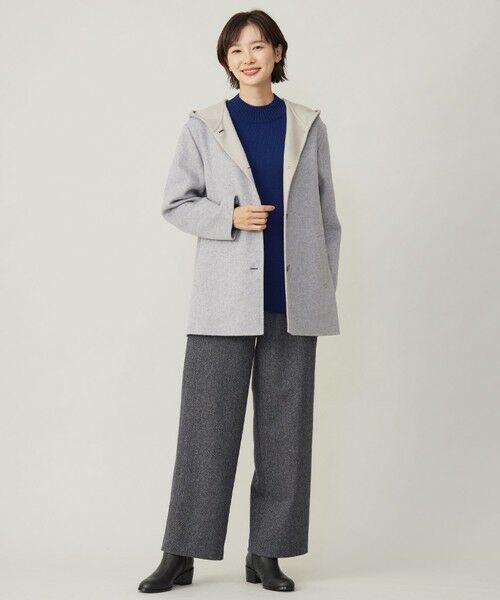 J.PRESS / ジェイプレス ニット・セーター | 【WEB限定カラーあり・洗える】CLEAR WOOL BLEND ニット | 詳細12