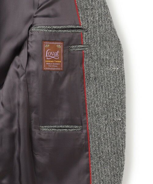 J.PRESS / ジェイプレス テーラードジャケット | 【定番】LOVAT LAVEROCK TWEED ヘリンボンツイードジャケット | 詳細12
