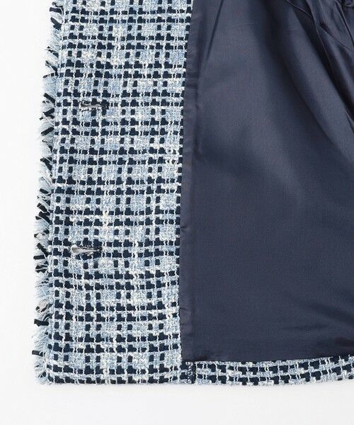 セール】 ファニーツイード ノーカラー ジャケット （ノーカラー