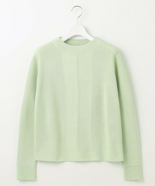 J.PRESS / ジェイプレス ニット・セーター | 【洗える】CLEAR COTTON BLEND ボトルネック ニット | 詳細3