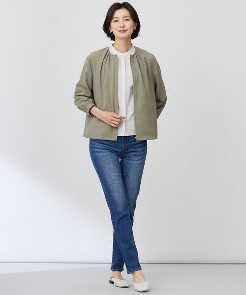 J.PRESS / ジェイプレス デニムパンツ | 【洗える】BASIC STRETCH DENIM スキニー パンツ | 詳細22