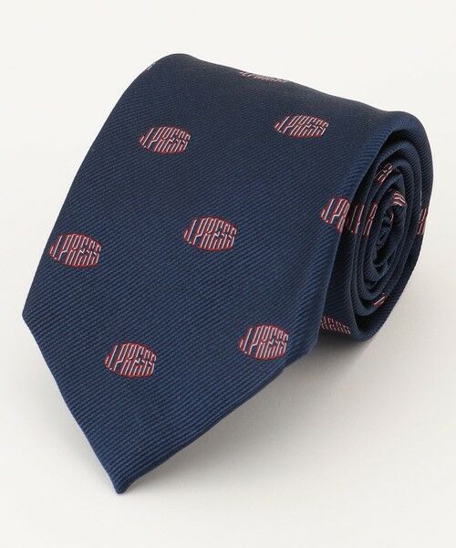 J.PRESS / ジェイプレス ネクタイ | 【J.PRESS ORIGINALS】LOGO TIE / JAPAN MADE | 詳細1