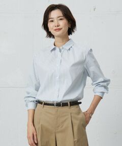 J.PRESS / ジェイプレス シャツ・ブラウス | 【洗える】BEZ VEGA シャツカラー ブラウス