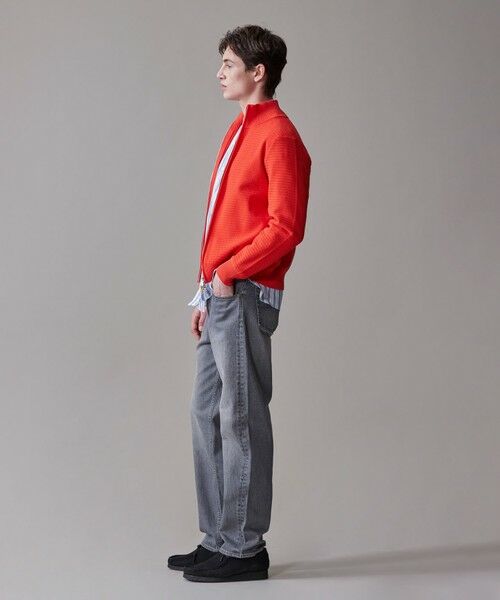 J.PRESS / ジェイプレス カーディガン・ボレロ | ハイツイストヘリンボン フルジップカーディガン | 詳細4