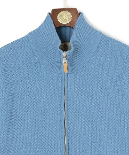 J.PRESS / ジェイプレス カーディガン・ボレロ | ハイツイストヘリンボン フルジップカーディガン | 詳細9