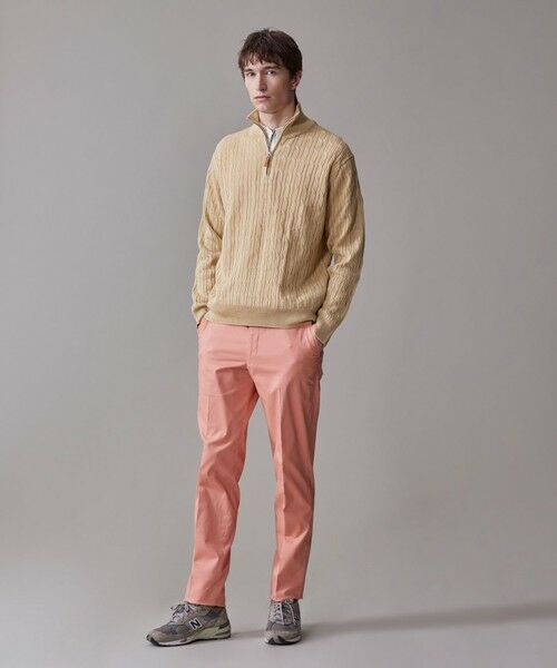 J.PRESS / ジェイプレス その他パンツ | 洗練されたデザインと機能性【ストレッチ】トリコチン ステムテーパード パンツ | 詳細9