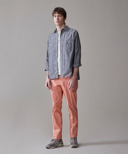 J.PRESS / ジェイプレス その他パンツ | 洗練されたデザインと機能性【ストレッチ】トリコチン ステムテーパード パンツ | 詳細11