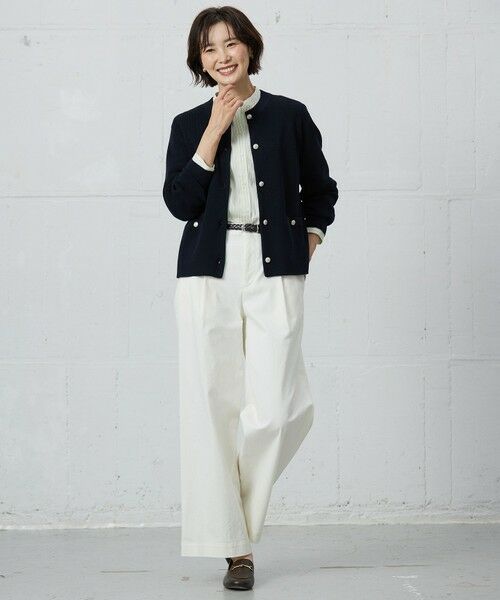 J.PRESS / ジェイプレス その他パンツ | 【洗える】20チノストレッチ ワイドパンツ | 詳細6