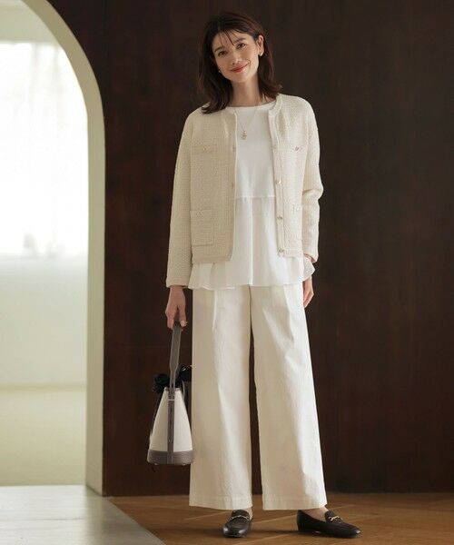 J.PRESS / ジェイプレス その他パンツ | 【洗える】20チノストレッチ ワイドパンツ | 詳細2