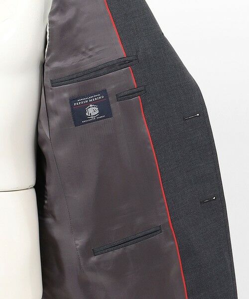 J.PRESS / ジェイプレス セットアップ | 【定番】ぺピンメリノ トロピカル スーツ / 背抜き | 詳細11