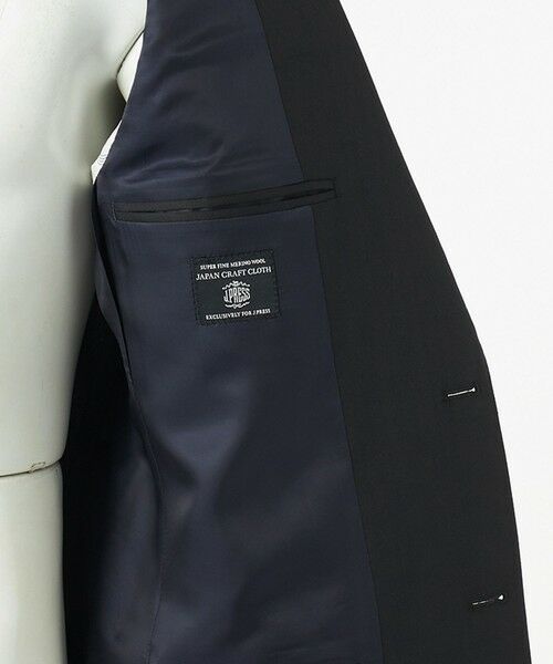 J.PRESS / ジェイプレス セットアップ | 【定番】【JAPAN CRAFT CLOTH】シャドーヘリンボン スーツ / 背抜き | 詳細10