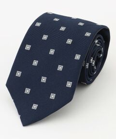 【美品】ジェイプレス ネクタイ ネイビー グリーン ストライプ 高級【日本製】 J.PRESS / ジェイプレス （メンズ） ネクタイ（条件：グリーン系