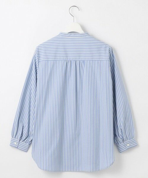 J.PRESS / ジェイプレス シャツ・ブラウス | 【洗える・接触冷感・UVケア】エステネージュストライプ シャーリング  ブラウス | 詳細17