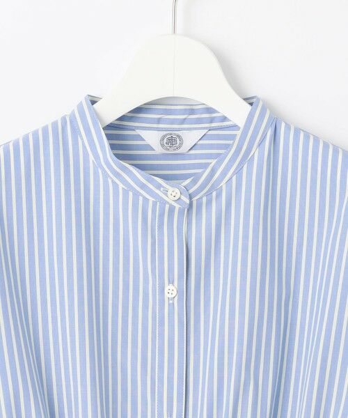 J.PRESS / ジェイプレス シャツ・ブラウス | 【洗える・接触冷感・UVケア】エステネージュストライプ シャーリング  ブラウス | 詳細18