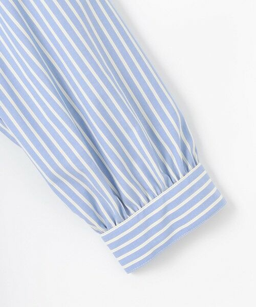 J.PRESS / ジェイプレス シャツ・ブラウス | 【洗える・接触冷感・UVケア】エステネージュストライプ シャーリング  ブラウス | 詳細19