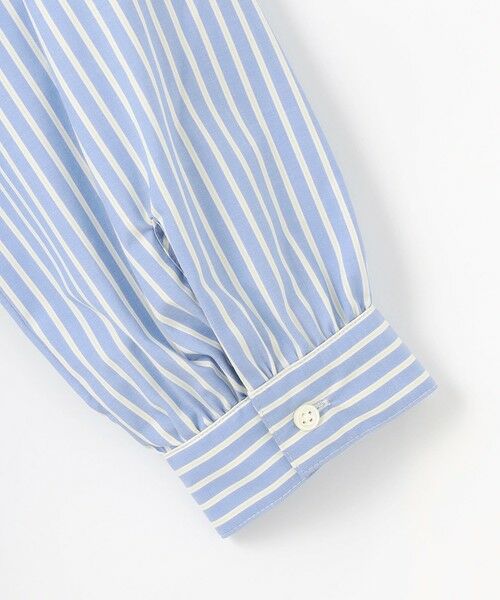 J.PRESS / ジェイプレス シャツ・ブラウス | 【洗える・接触冷感・UVケア】エステネージュストライプ シャーリング  ブラウス | 詳細20