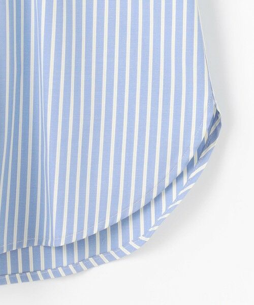 J.PRESS / ジェイプレス シャツ・ブラウス | 【洗える・接触冷感・UVケア】エステネージュストライプ シャーリング  ブラウス | 詳細21