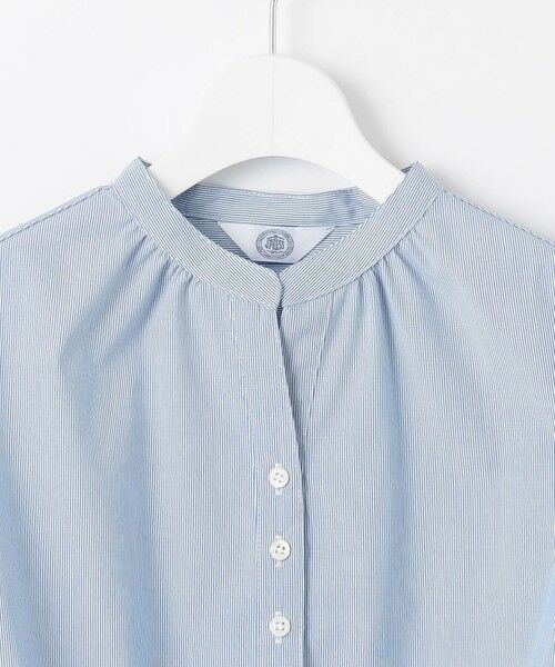 J.PRESS / ジェイプレス シャツ・ブラウス | 【洗える・接触冷感・UVケア】エステネージュストライプ コクーン ブラウス | 詳細10