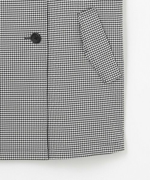J.PRESS / ジェイプレス トレンチコート | 【洗える】Lightストレッチギンガム ダブル トレンチコート | 詳細9